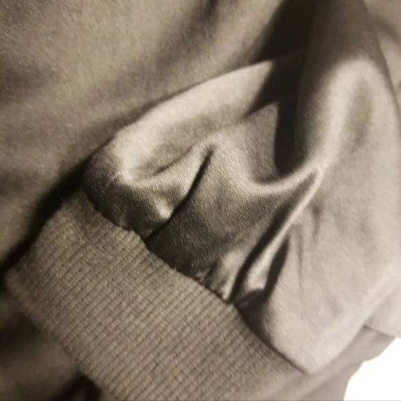 Women's black jacket floral Blouse lining full zip various sizes - Picture 6 of 8